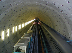 写真「トンネル工事関連の施工監理」